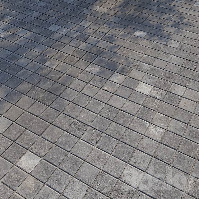 Paving stones 7 3DSMax File - thumbnail 2