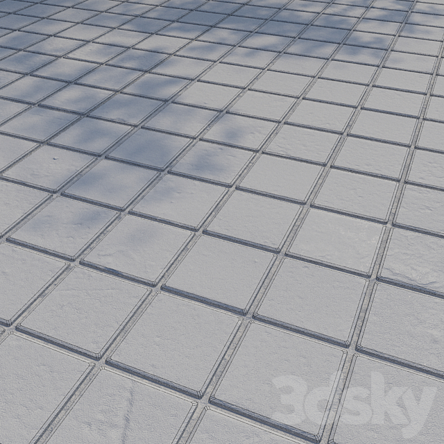 Paving stones 7 3DSMax File - thumbnail 3