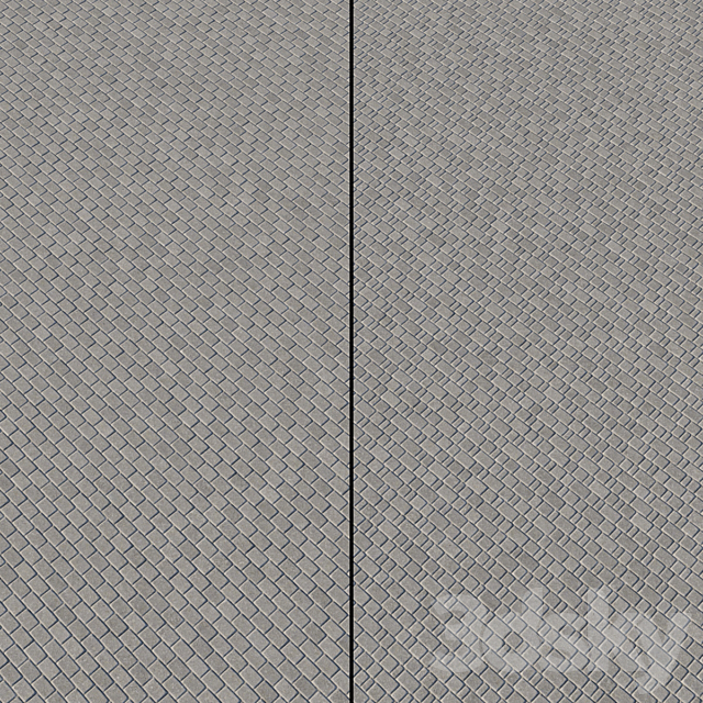 Paving Type 1 Set 6 3ds Max - thumbnail 2