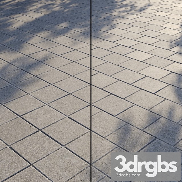 Paving type 1 set 9 3dsmax Download - thumbnail 1