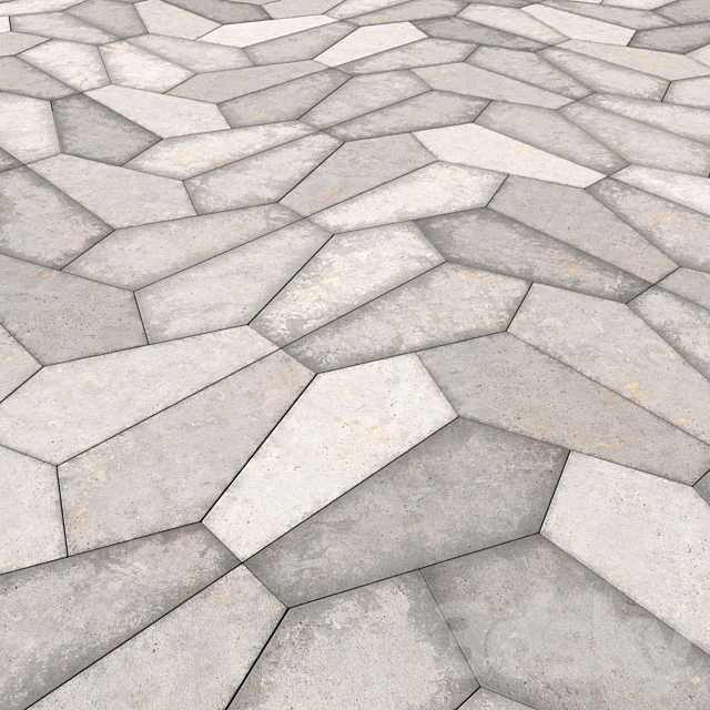 Pentagonal Tile 3 3ds Max - thumbnail 1