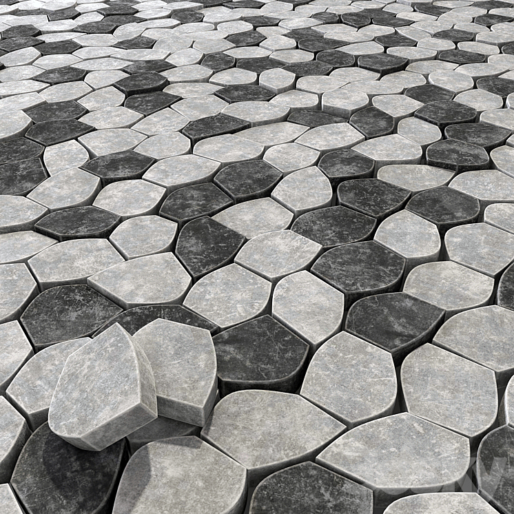 Polygon Paving \/ Paving Ngon 3DS Max - thumbnail 1