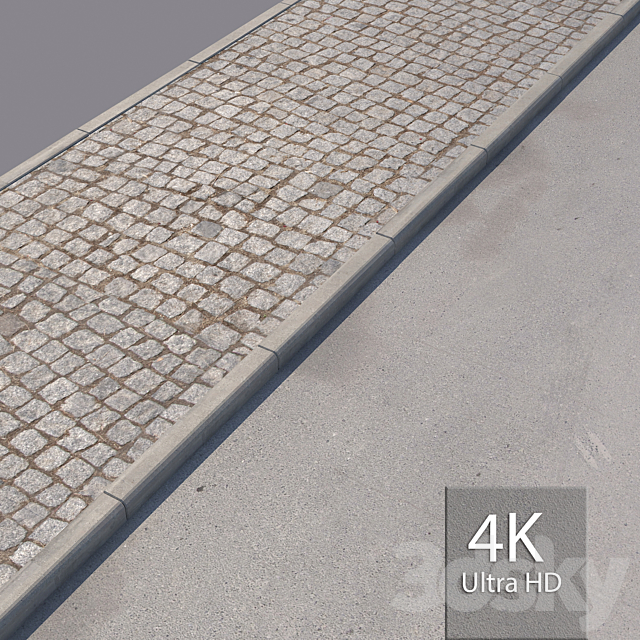 Sidewalk 6 3ds Max - thumbnail 1