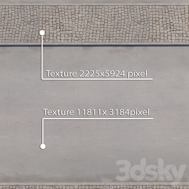 Sidewalk 6 3ds Max - thumbnail 2