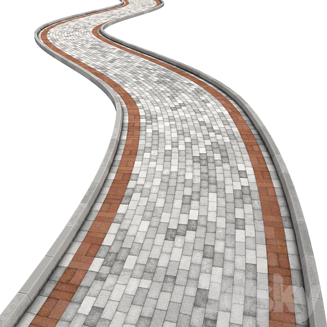 Walkway (PathDeform) 3ds Max - thumbnail 2