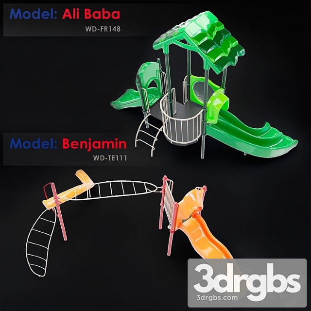 Alibaba Wd Fr148 Benjamin Wd Te111 3dsmax Download - thumbnail 1