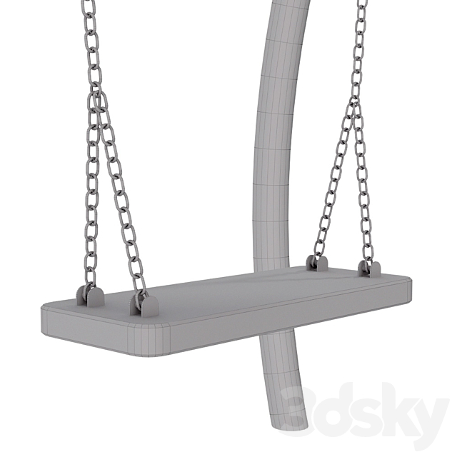 BUGLO. DOUBLE SWING 3025 3DS Max Model - thumbnail 4