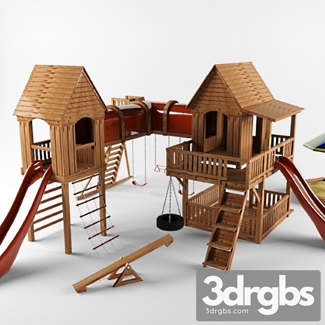 Childrens Playground 6 2 3dsmax Download - thumbnail 1