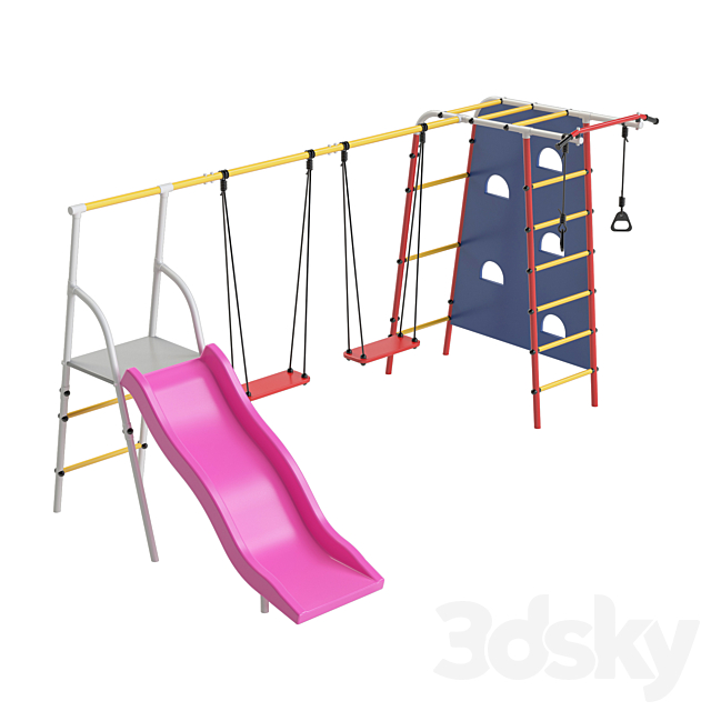 Children’s playgrounds ATRIX 5 3ds Max - thumbnail 3