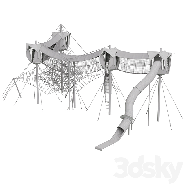 KOMPAN. SKY WALK 3ds Max - thumbnail 2