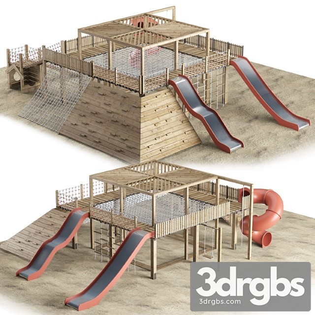 KPG Childrens Playground 1 3dsmax Download - thumbnail 1