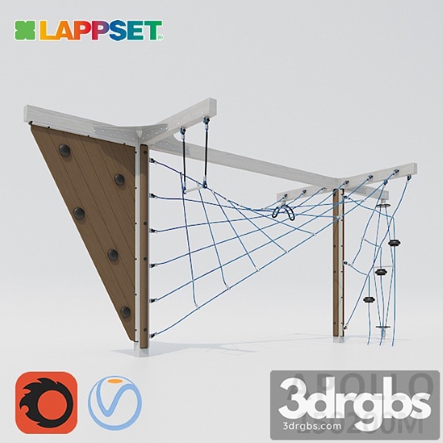 Lappset apollo 150200m 3dsmax Download - thumbnail 1