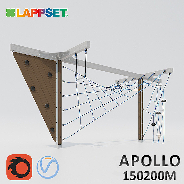 Lappset Apollo 150200M 3DSMax File - thumbnail 1