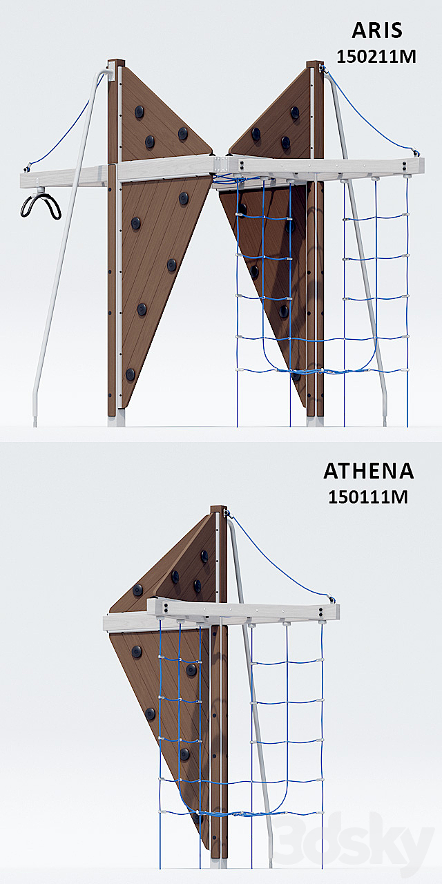 Lappset ARIS and ATHENA 3ds Max - thumbnail 2