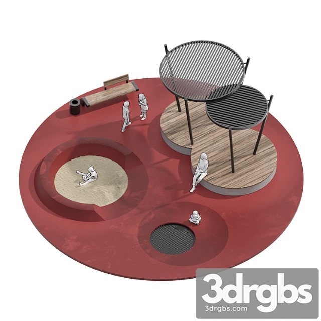 Playground 1 3dsmax Download - thumbnail 1