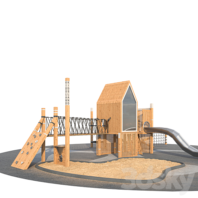 Playground 3DS Max Model - thumbnail 3