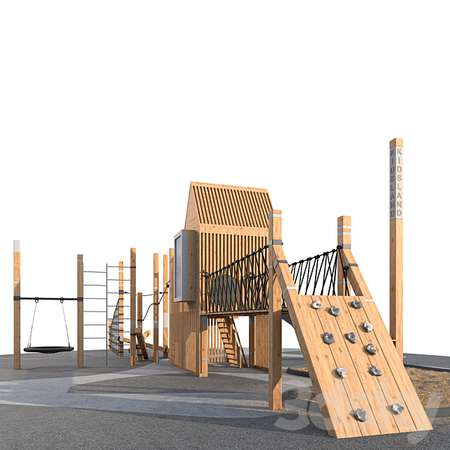 Playground 3DS Max Model - thumbnail 6