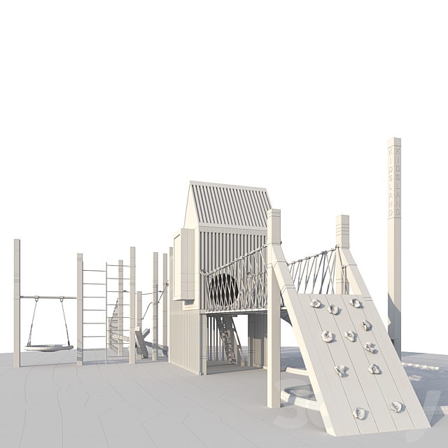 Playground 3DS Max Model - thumbnail 7