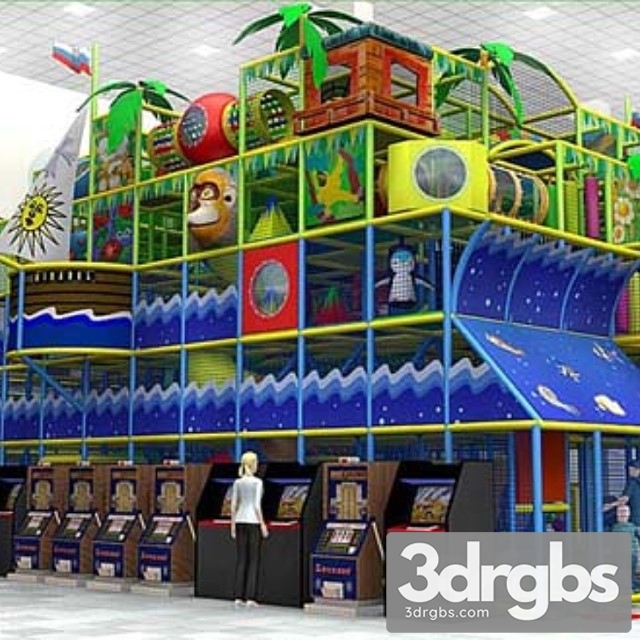 Playground Labirint 3dsmax Download - thumbnail 1