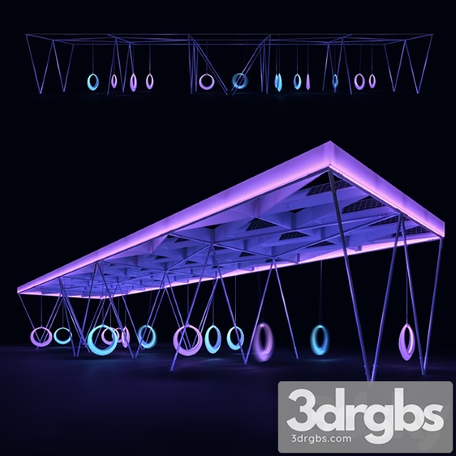 Playground Swing Time 3dsmax Download - thumbnail 1