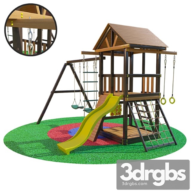 Playground Wendel 3dsmax Download - thumbnail 1