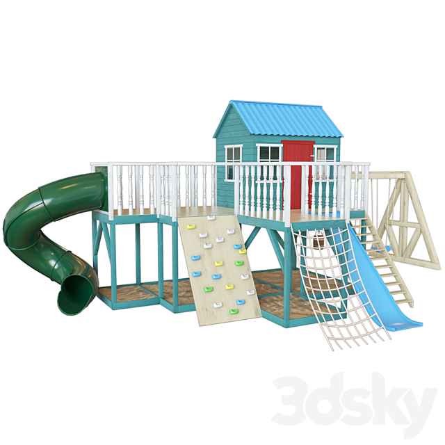 PlaygroundPlayhouse-06 3ds Max - thumbnail 2