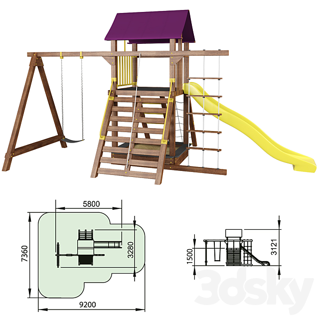 Rancho P801 B 3DSMax File - thumbnail 3