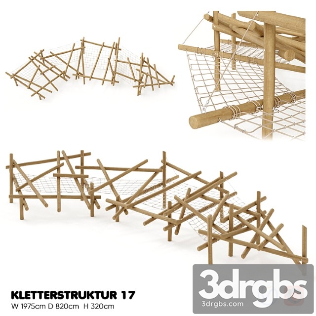 Ritcher kletterstruktur 17 3dsmax Download - thumbnail 1