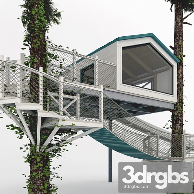 Treehouse 3dsmax Download - thumbnail 1