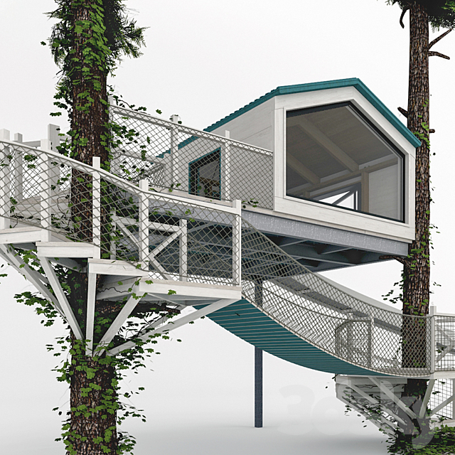 Treehouse 3DSMax File - thumbnail 1