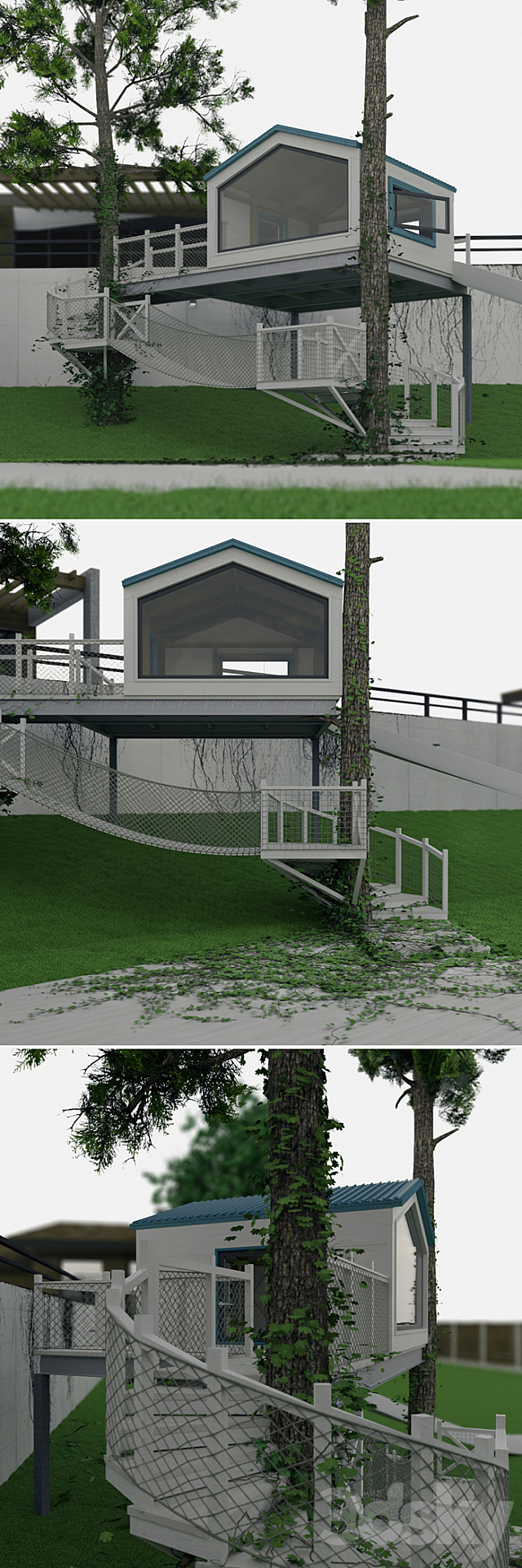 Treehouse 3DSMax File - thumbnail 2