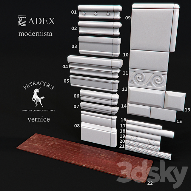 ADEX_modernista_Petracers vernice 3DSMax File - thumbnail 1