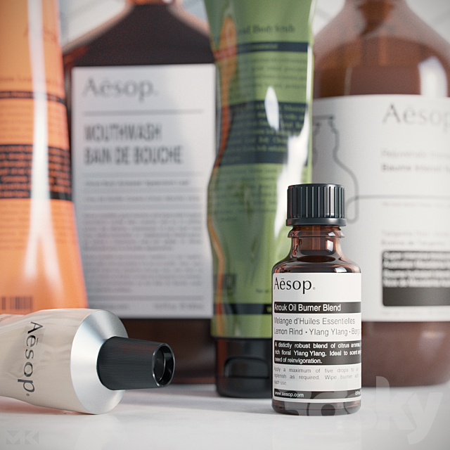 Aesop Cosmetics 3DS Max Model - thumbnail 3