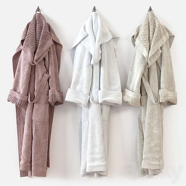 Bathrobe m01-1 3DS Max - thumbnail 1