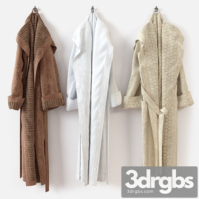 Bathrobe M01 2 3dsmax Download - thumbnail 1