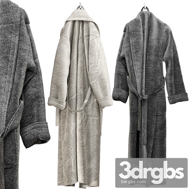 Bathrobes 3dsmax Download - thumbnail 1