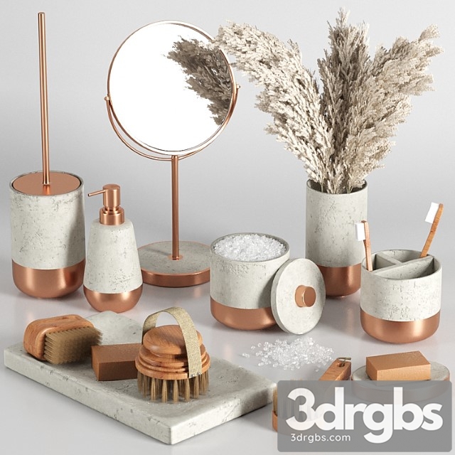 Bathroom Accessories 03 3 3dsmax Download - thumbnail 1