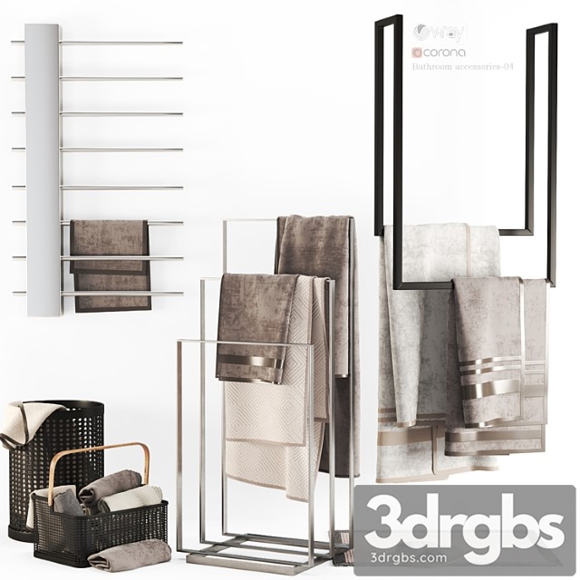 Bathroom Accessories 04 3dsmax Download - thumbnail 1