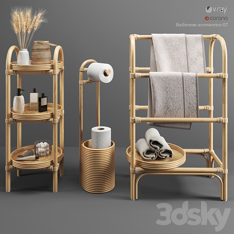 Bathroom accessories-07-made company 3DS Max - thumbnail 1