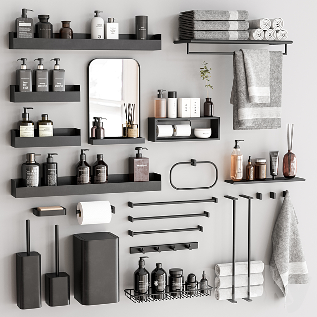 Bathroom Accessories 102 3ds Max - thumbnail 1