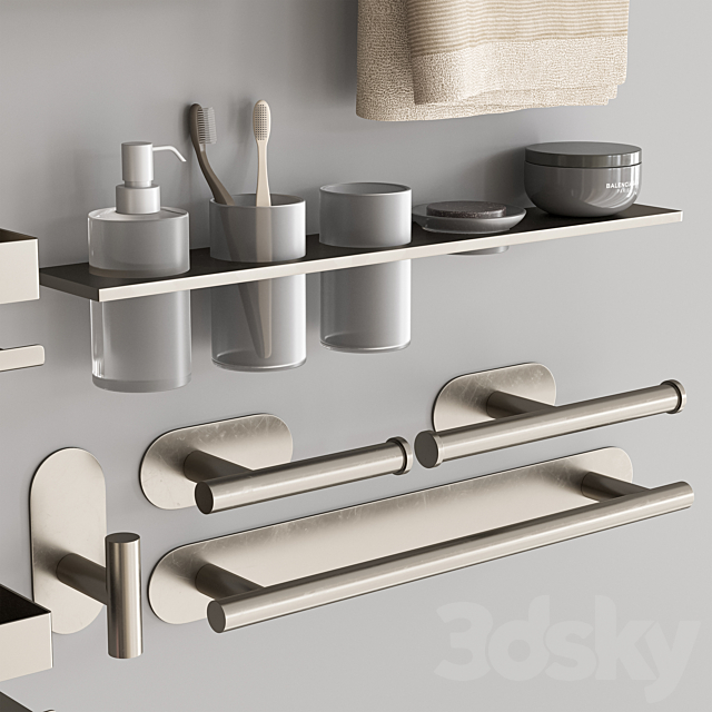 Bathroom Accessories 103 3ds Max - thumbnail 2