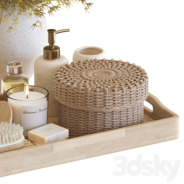 Bathroom Accessories-11 (Zara Home) 3DS Max Model - thumbnail 3