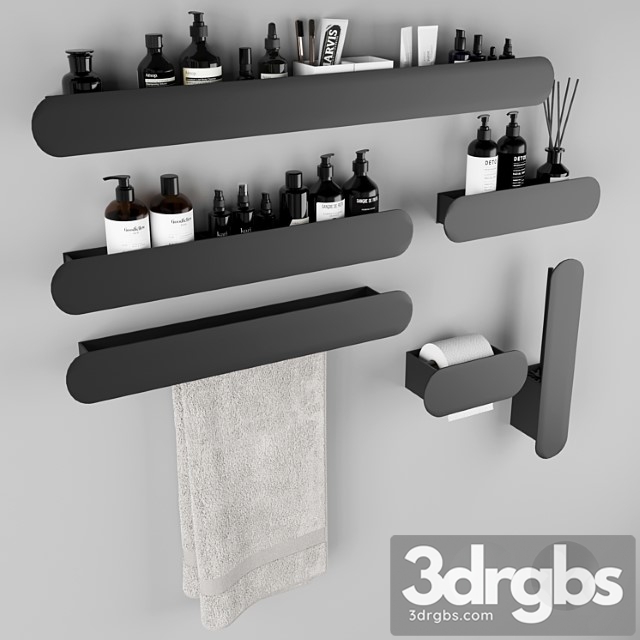 Bathroom Accessories 111 3dsmax Download - thumbnail 1