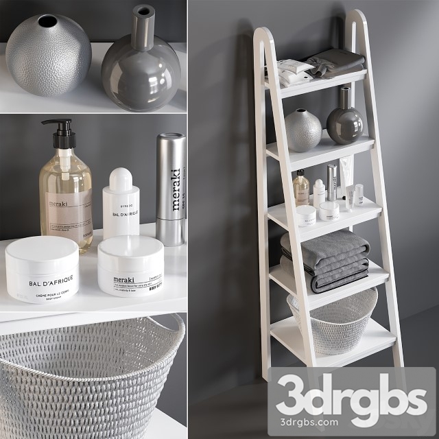 Bathroom Accessories 12 3dsmax Download - thumbnail 1