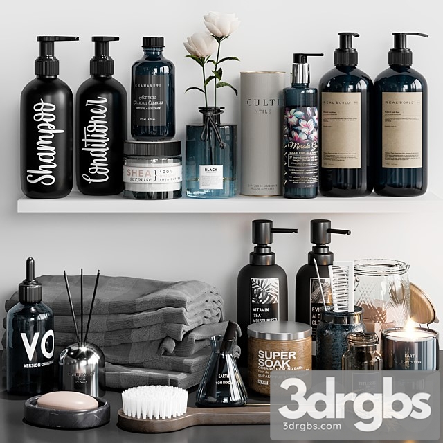 Bathroom Accessories 121 3dsmax Download - thumbnail 1