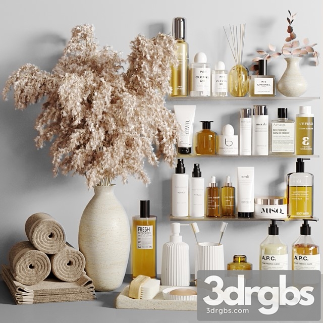 Bathroom Accessories 15 3dsmax Download - thumbnail 1