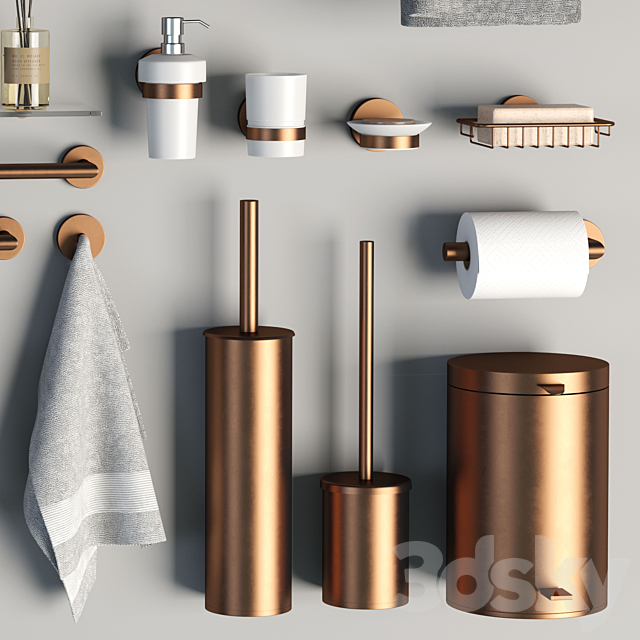 Bathroom accessories 26 3DS Max Model - thumbnail 3