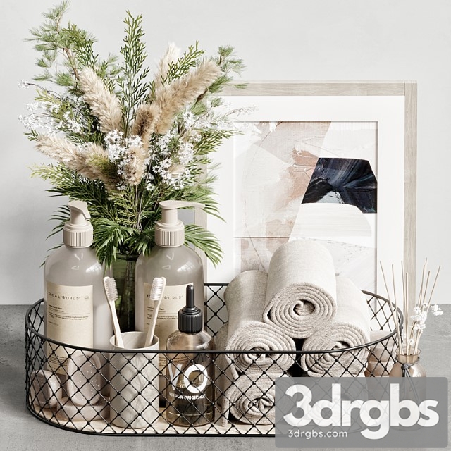 Bathroom Accessories 36 3dsmax Download - thumbnail 1