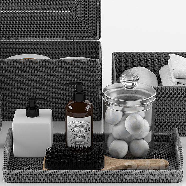 Bathroom accessories 3DS Max - thumbnail 2