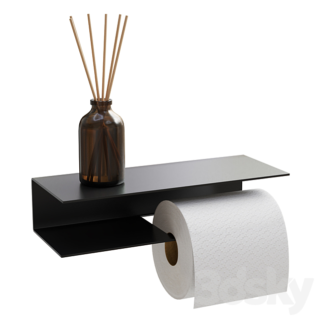 Bathroom accessories 3DS Max Model - thumbnail 3